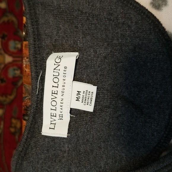 LIVE LOVE LOUNGE by Karen Neuburger Chetah Jammie Set Pink Medium - Picture 2 of 4